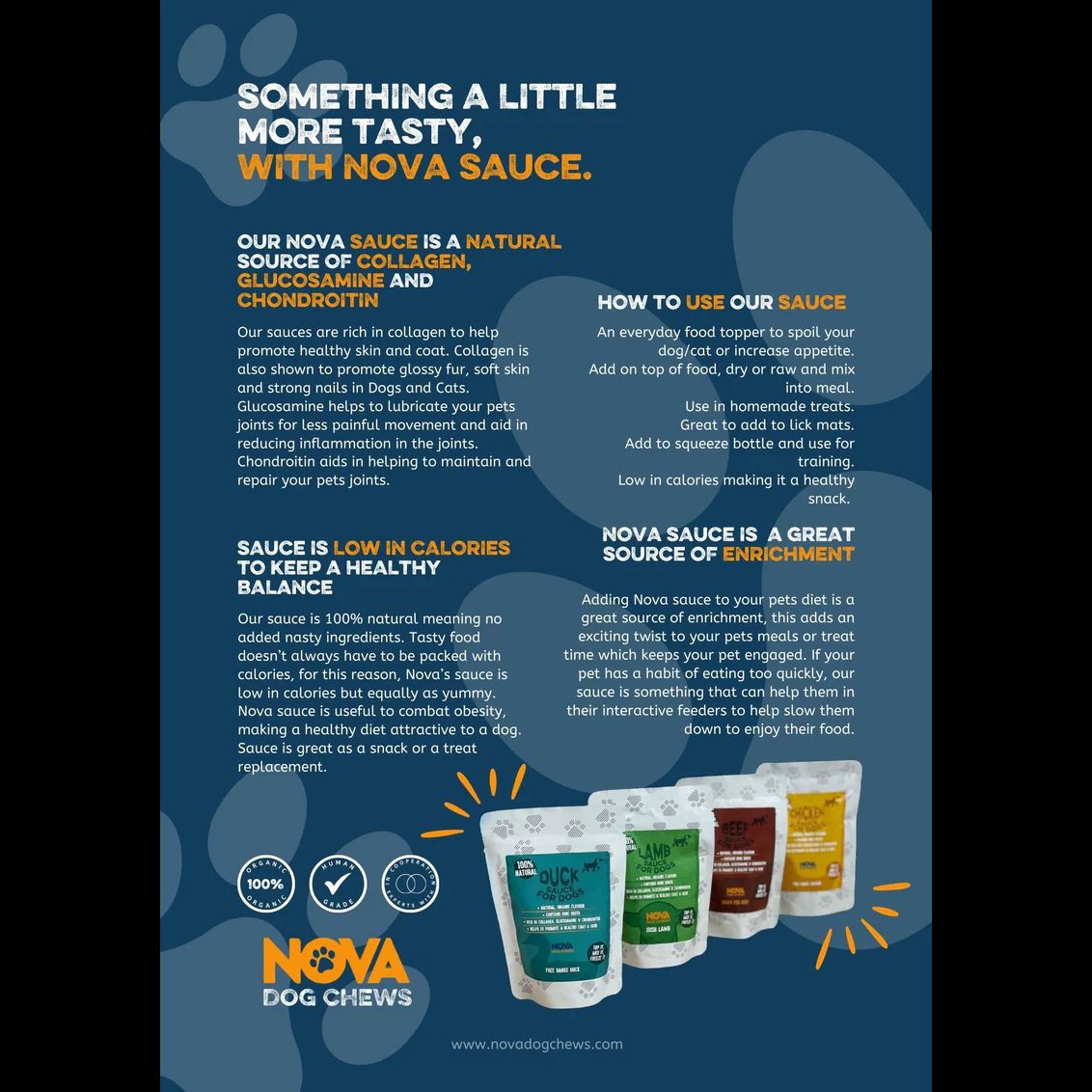 9503728925583 - Nova Beef Sauce for Dogs