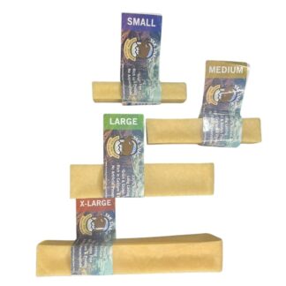 Paddock Farm / Nova Yak Snacks available in 4 sizes: Small, Medium, Large and Extra Large